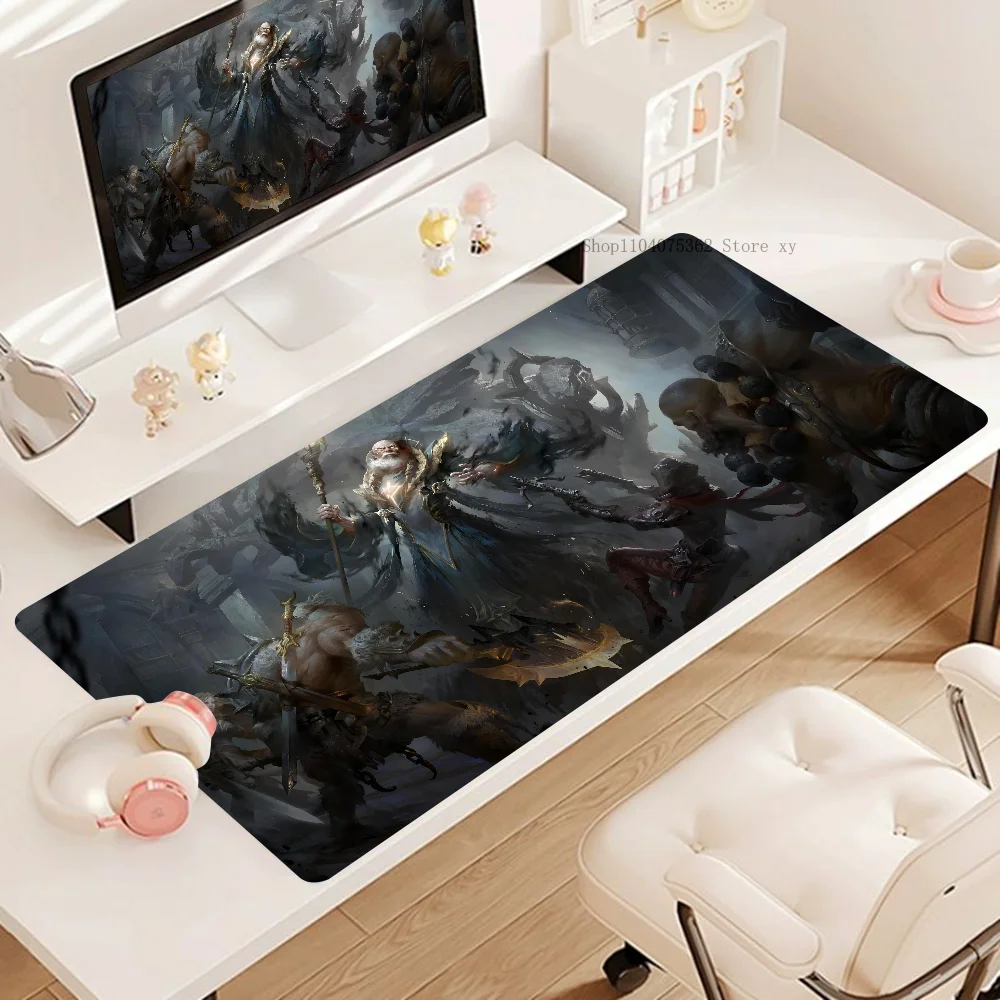 HOT 3D Darkness Game Diablo Lll Non-slip Mouse Pad Suitable For Office Computers Laptops E-sports Game Desk Mats XXL Keyboard