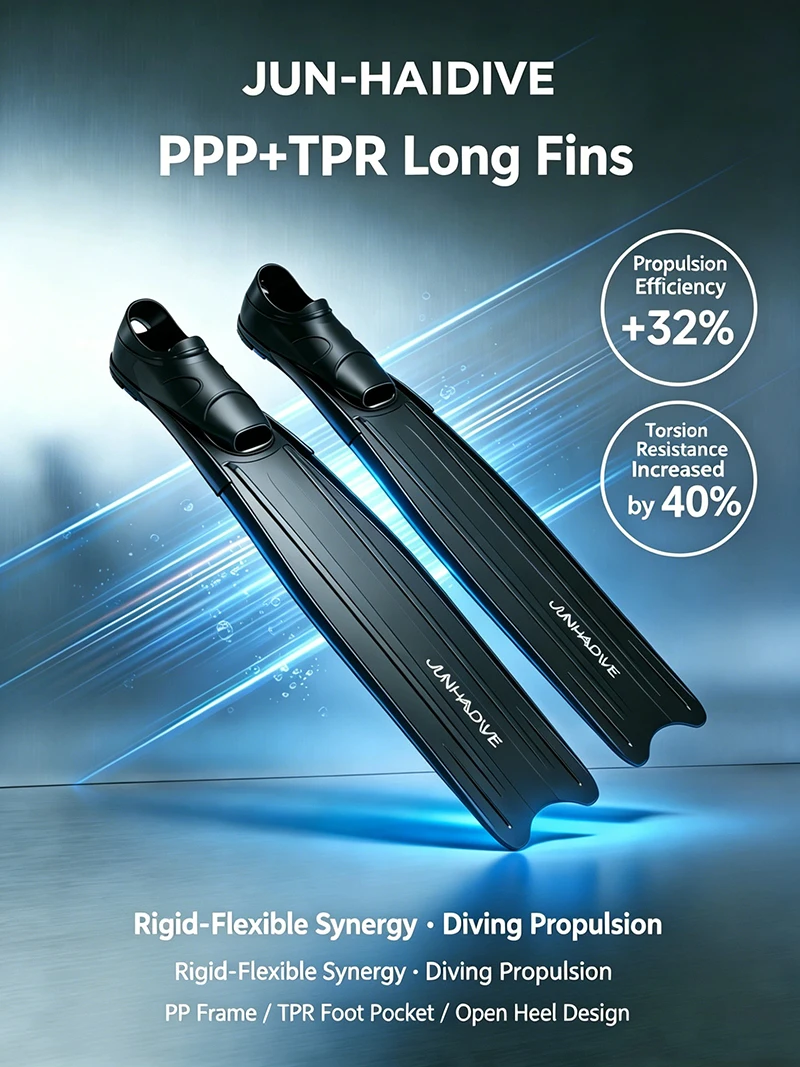 Professional Freediving Long F - огляд і ціна Flippers Swimming