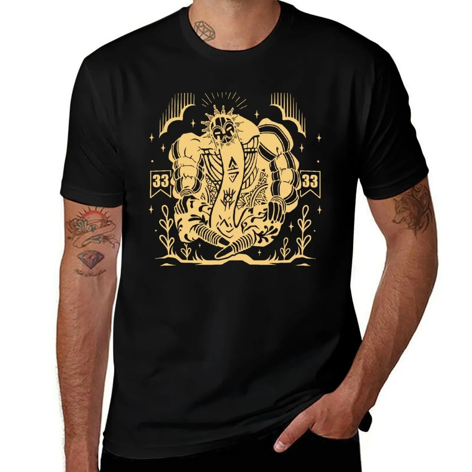 Esquie Clair Obscur Expedition 33 Vintage T-Shirt man t shirt cotton T-Shirt