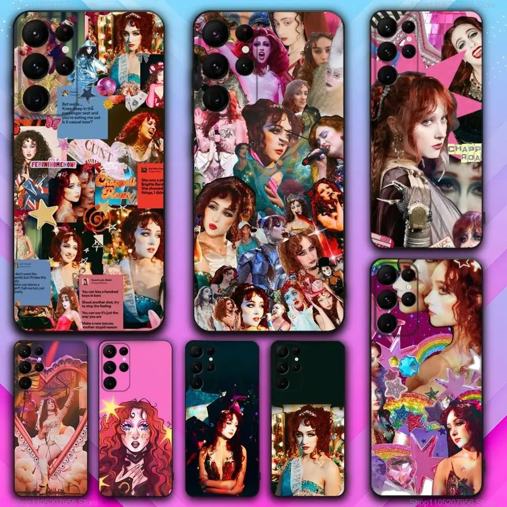 

C-Chappell Singer R-Roan For Samsung S30,S25,S24,S23,S22,S21,S20,Fe,Lite,5G,Ultra,Plus Black Soft Phone Case