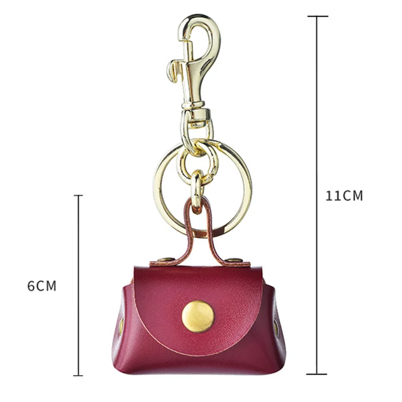 แฟชั่นเสือดาวพิมพ์ Mini กระเป๋าถือพวงกุญแจ Vintage ประณีตหูฟังกระเป๋าจี้แบบพกพาหนังกระเป๋าเหรียญขนาดเล็กของขวัญ