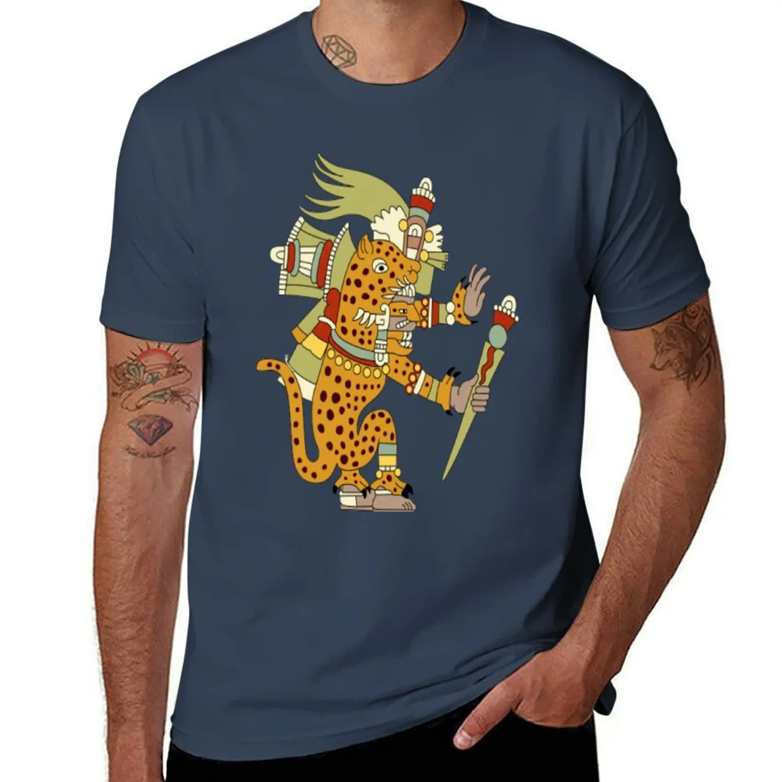 

Tezcatlipoca T-Shirt t shirt man luxury funny t shirts man T-Shirt