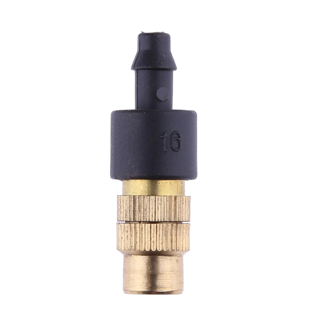 10pcs 4/7PVC Micro Drip Sprinklers Adjustable Brass Sprinkler Head Agricultural Save Water Portable Automatic Irrigation Tools view 6
