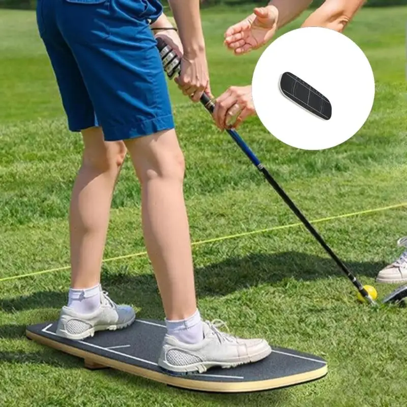 31BE Multifunctional Adjustable Golf Swing Assistant with Guide Indicators to Improve Balance Control and Stability