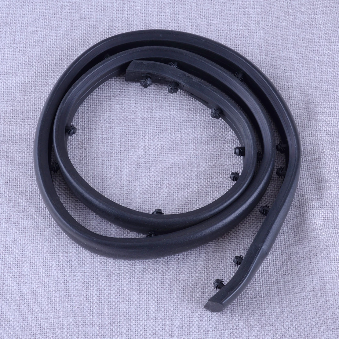 

Уплотнительная лента для переднего бампера автомобиля, черная резиновая накладка, подходит для Hyundai Elantra Sedan 2017-2018 86357-F2000