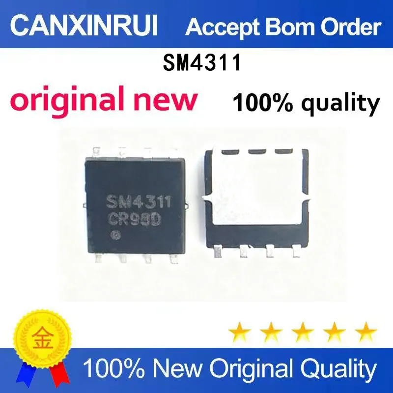 (5-100 Pieces)Brand new original SM4311 QFN-8 patch P-channel field-effect transistor chip IC