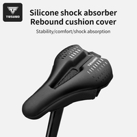 TOSUOD Ergonomic Soft Bicycle Saddle Widen Thicken Cushion Pad MTB Road Bike Saddle Comfortable Breathable Cycling Seat