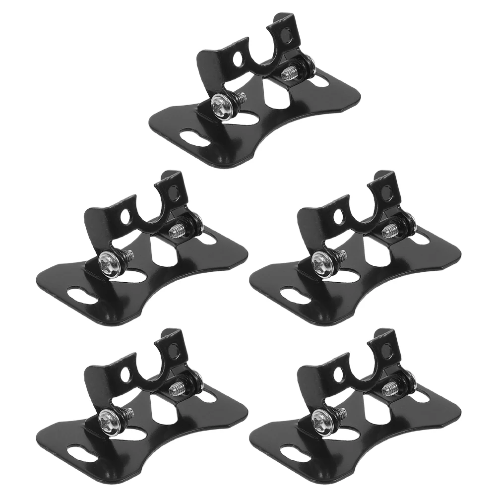 

5pcs Camera Bracket Adjustable Angle Universal Car Rear View Mount License Plate Holder Durable Material Safety Design Wide