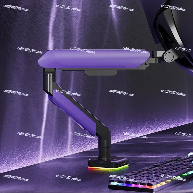 Gaming display bracket Pneumatic rotating robotic arm Monitor screen load-bearing 2-15KG