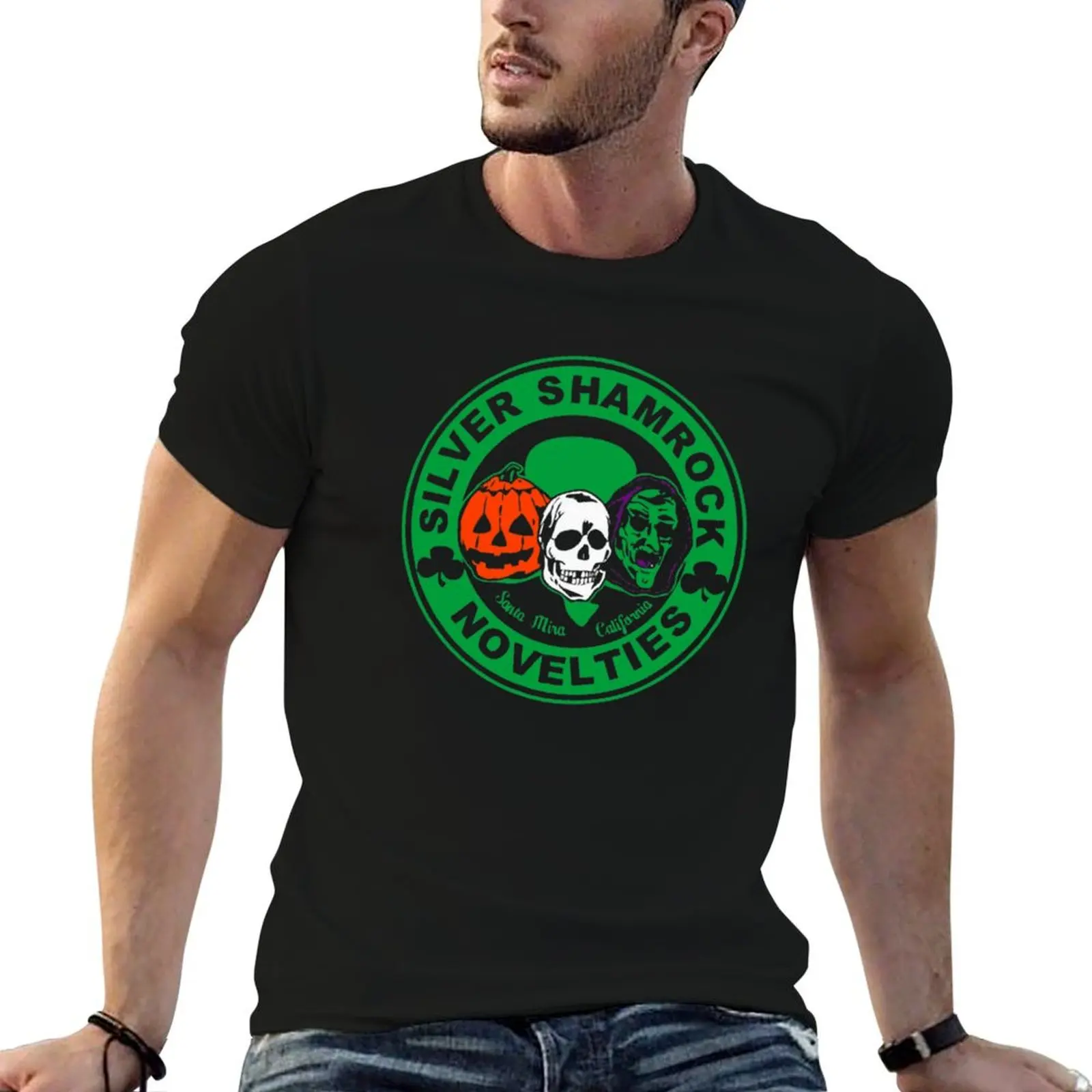 BEST SELLER Silver Shamrock Halloween Merchandise T-Shirt Sporty Breathable Short Sleeve T-Shirt