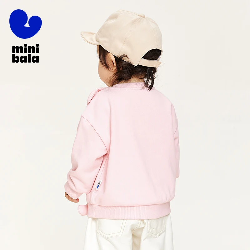 Mini Bala maglione manica lunga Unisex bambini maglione primavera alla moda e carino bambini Top