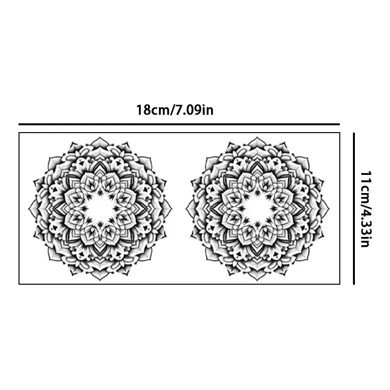 ملصقات وشم على الصدر للسيدات عصرية مثيرة، ملصقات للحلمات، عصير عشبي مقاوم للماء والعرق، ملصقات مؤقتة بلون سادة #3