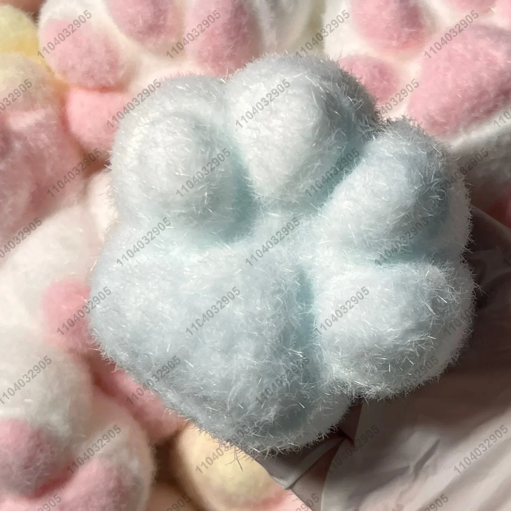 Cat Paw Taba Squishy Silicone Fuzzy Cat Foot Squishy 0.11kg Marshmallow Cat Paw Squeeze Toy Anti Stress Release Hand Relax Toy