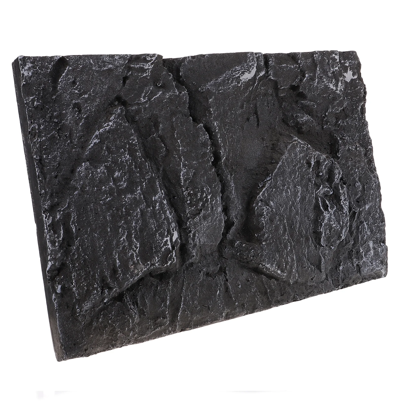 

Reptile Tank Decoration PU Material 3D Turtle Background Board Terrarium Decor Pet Habitat Backdrop Non Fading Durable Scenery