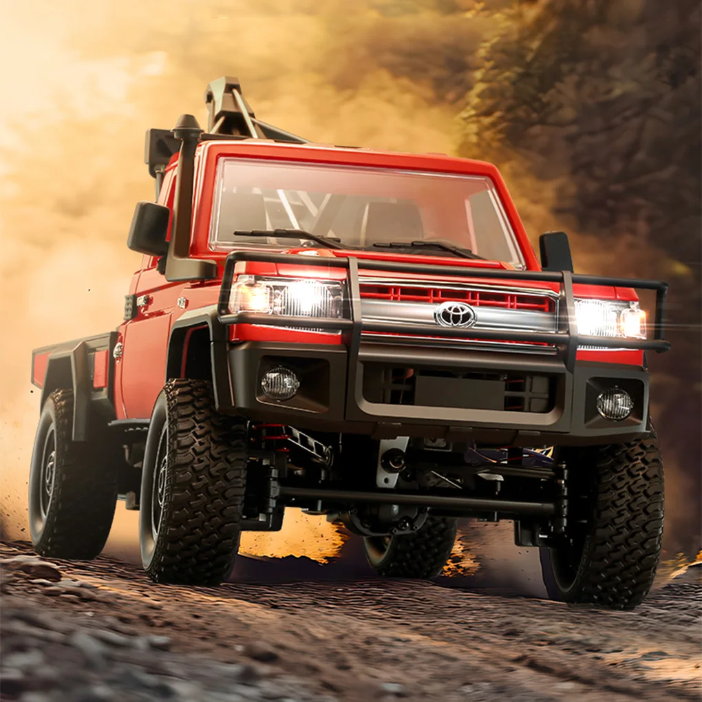 

1/12 MN82T 2,4g 4wd с дистанционным управлением, моделирование внедорожника, классический внедорожник, радиоуправляемая модель автомобиля с подсветкой