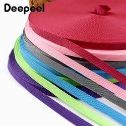 1Rroll=45M 10mm 0.8mm Thick PP Webbing Strap Belt Sling Luggage Bias Binding Band Handbag Straps Braid Ribbon Sewing Accessories
