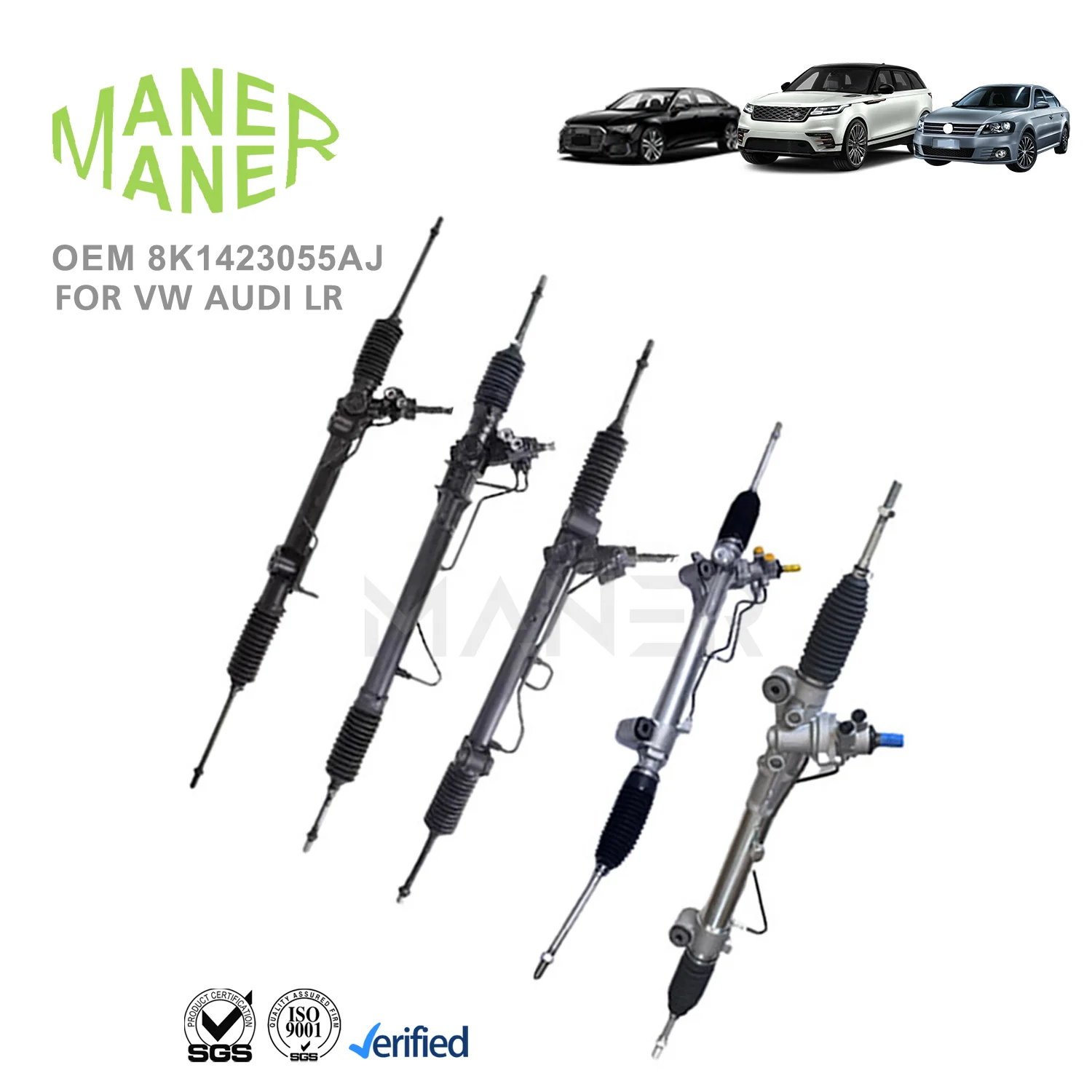 MANER Auto Steering Systems 8K1423055AJ 8K1423055S 8K1423055AC 8K1423055AN 8K1423055AS 8K1423055BK Steering rack FOR  a4 a5