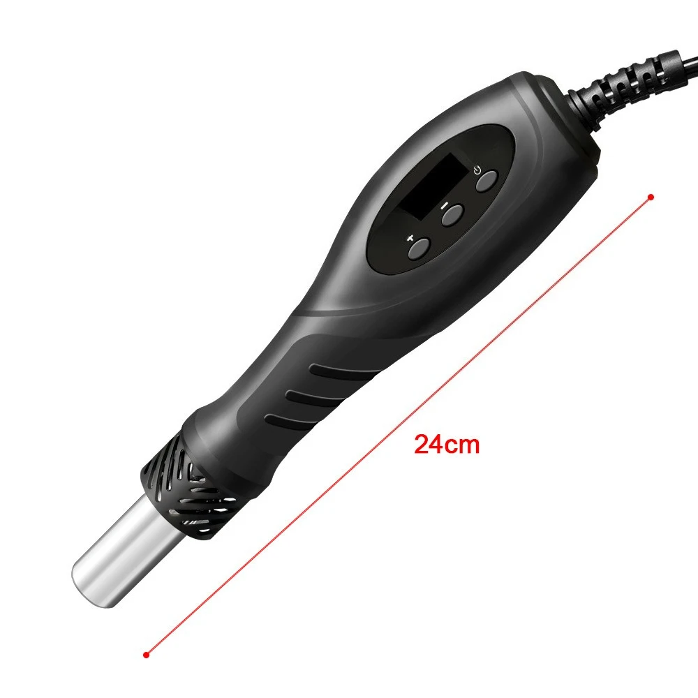 KSD956 Portable temperature control hot air gun Industrial drying gun hot air fan, digital display hot air gun