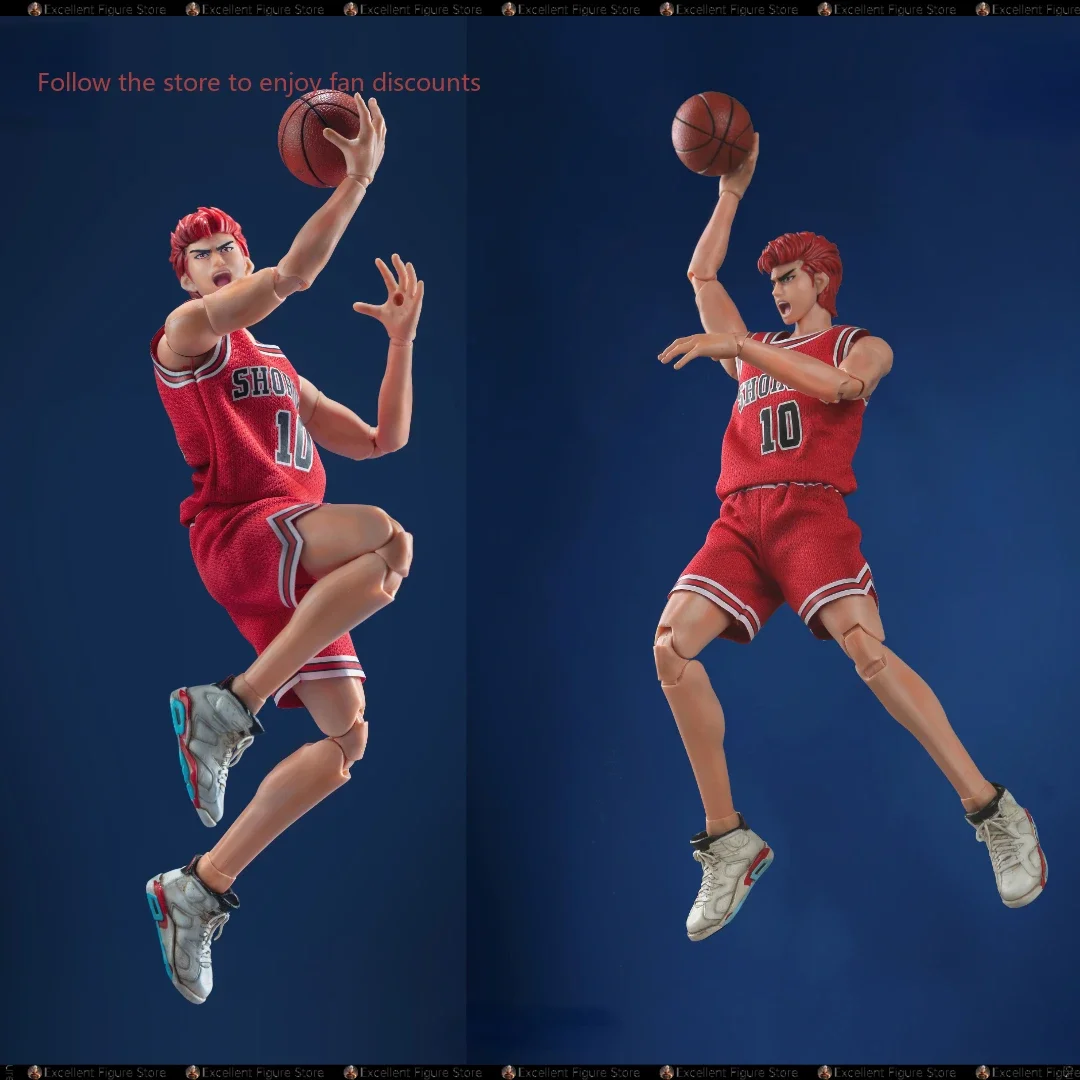 In Stock Slam Dunk DSM GT Sakuragi Hanamichi 1/8 24CM Movable Soldier Figure Action Figures Toys Collection Gifts