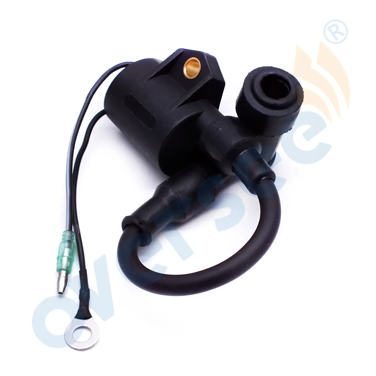 Oversee 3C7-060500M Ignition Coil ForTohatsu Outboard Motor 2T 40HP 50HP 3 Cylinder Model 3C8-060480M; 3C8-06048-0