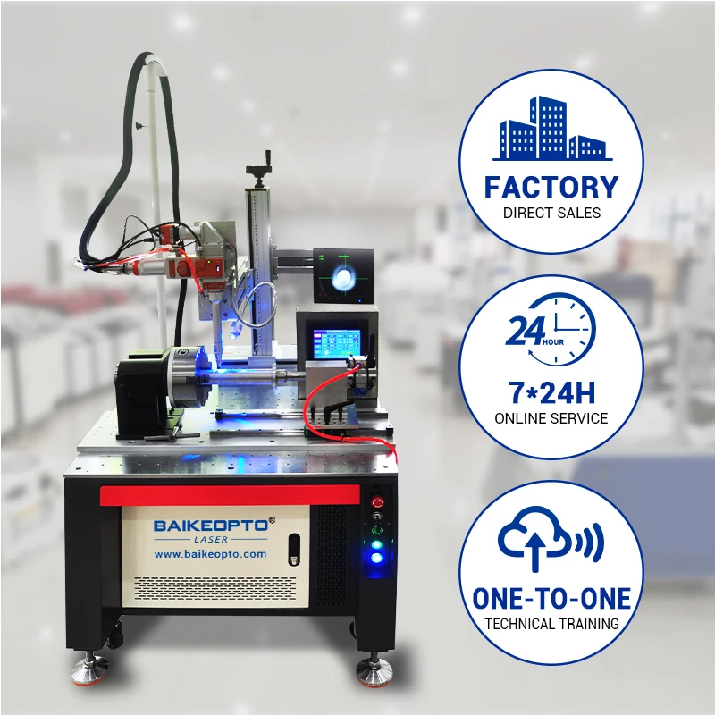 BK-WF2000P Raycus Fiber Optic Laser Welding System Cantilever 2000W Laser Mold Welder