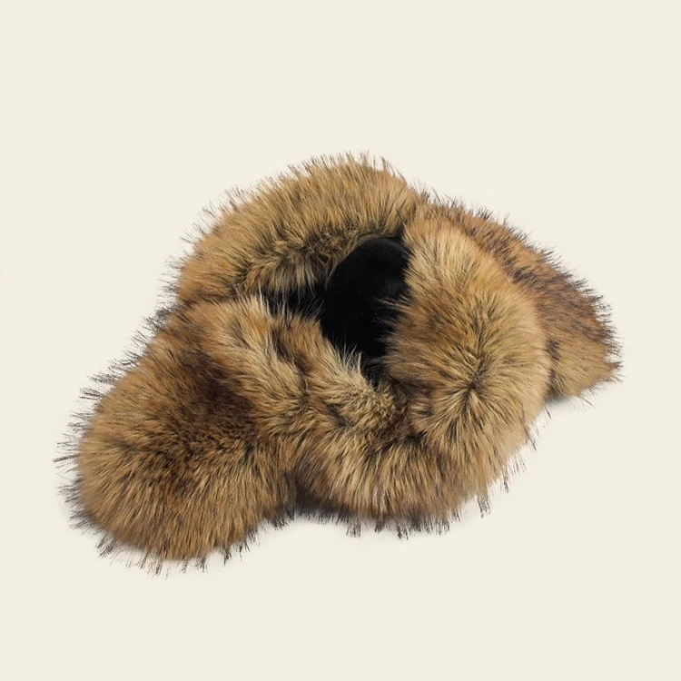 للجنسين الدافئة الرجال النساء الشتاء سميكة فو الفراء Ushanka قبعة مع الأذن اللوحات يندبروف قبعة تزلج ل قبعة تزلج الروسية في الهواء الطلق الثلوج