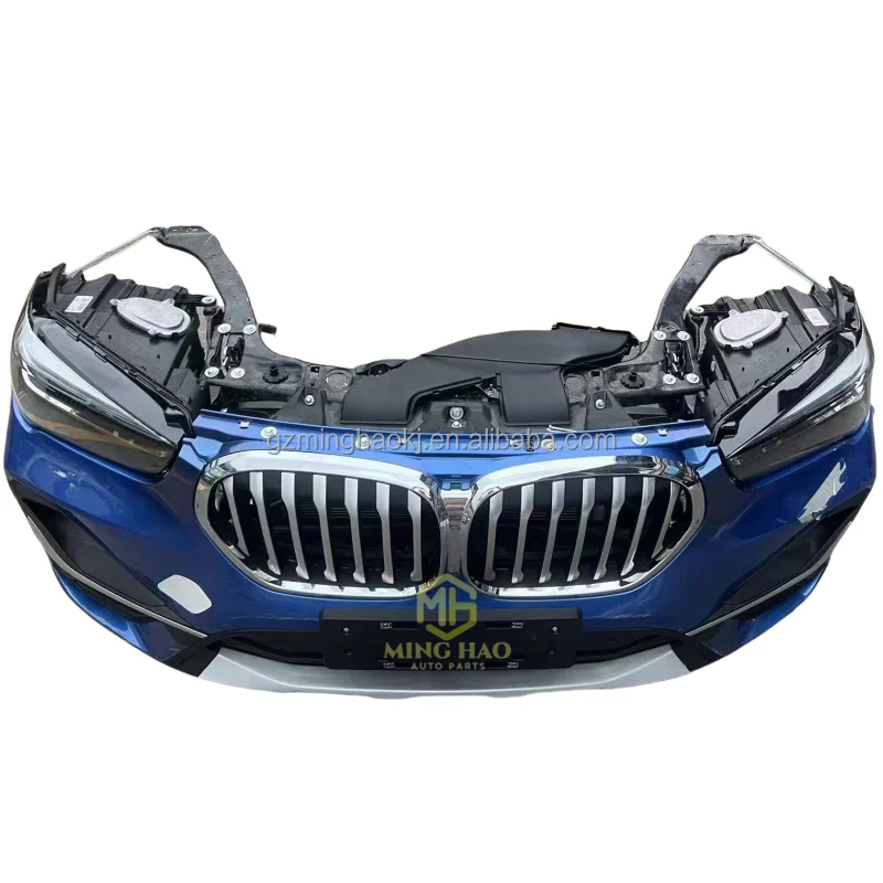 New For  X1 bumper F48/F49 - Complete front bumper grille, radiator, radar and headlights. - view 4