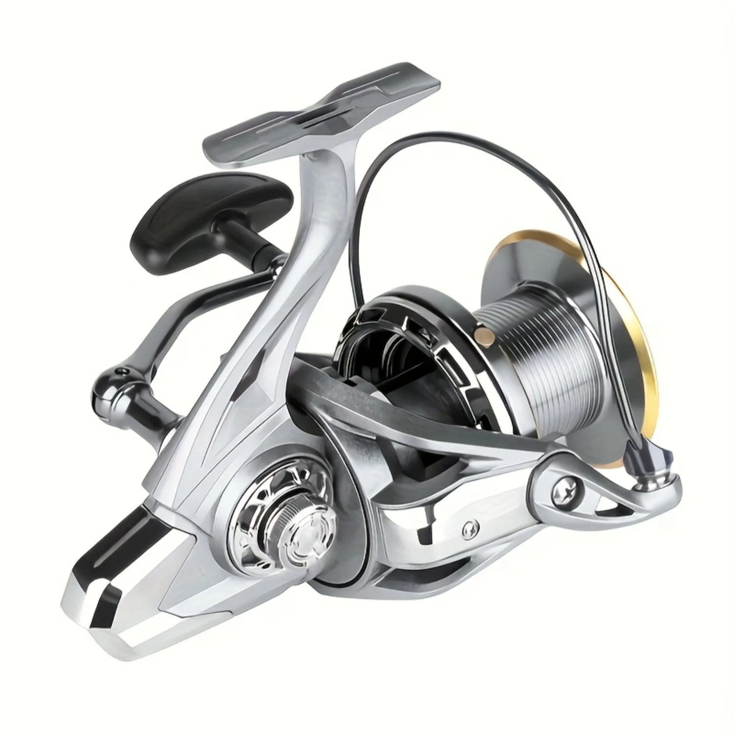 1pc 8000-12000 Surfcasting Spinning Reel, Long Casting Jigging Reel for Saltwater Fishing Tackle