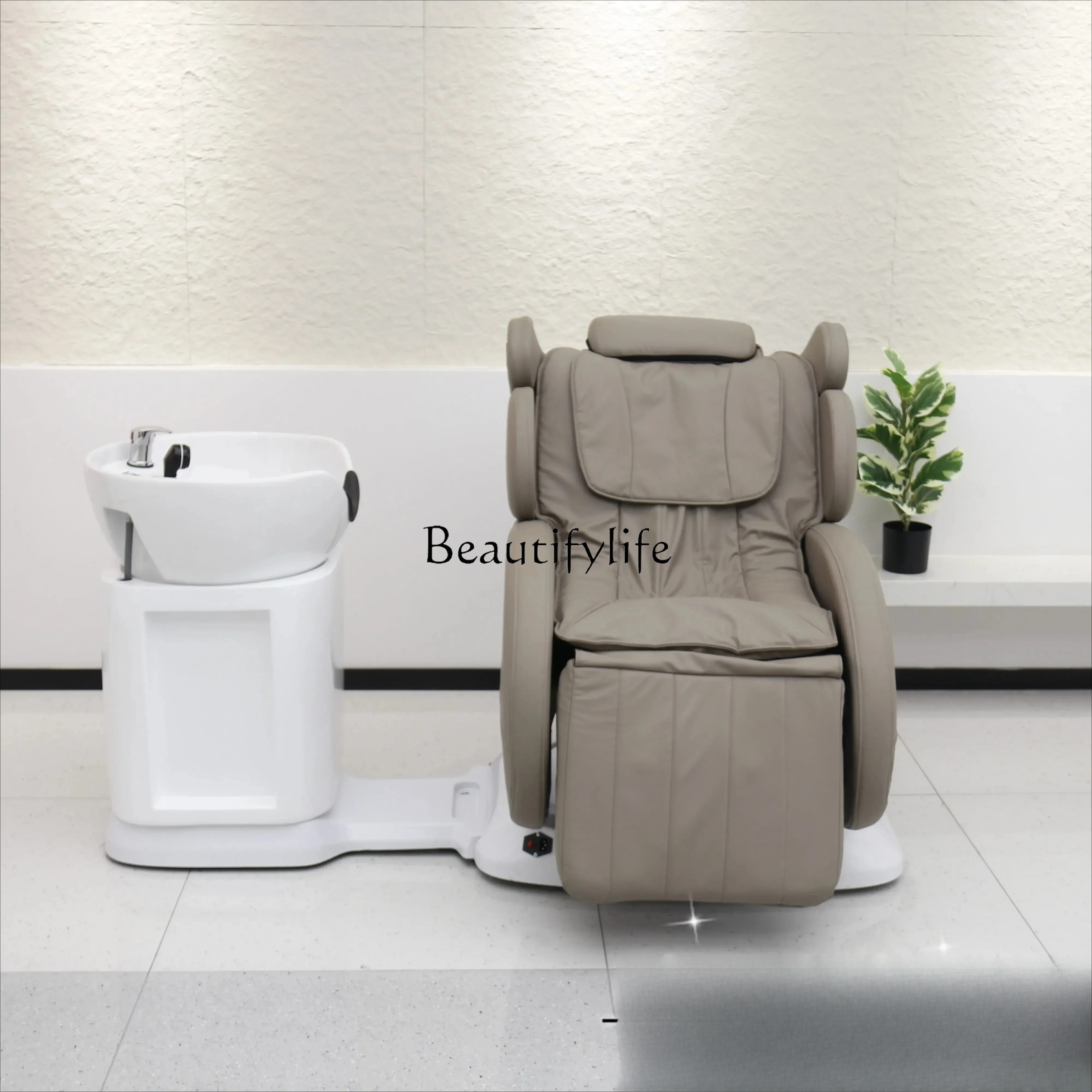 

Intelligent Electric Massage Hair Care Chair Hairdressing Flushing Bed Multifunctional Rotating Scalp Care Chair