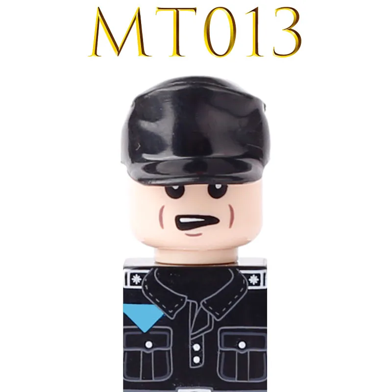 Figurines de soldats militaires de la seconde guerre mondiale, bloc de construction, infanterie de montagne allemande, marine de l'armée de l'air, uniforme de défilé de la milice pour jeunes, briques, jouet pour enfants
