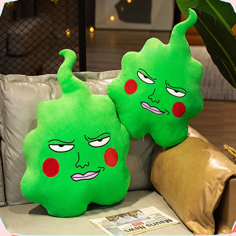 漫画アニメ Psionic パワー 100 ディンプル子供スロー枕 45 センチメートル創造性おもちゃ人形グリーンモデルソファ装飾