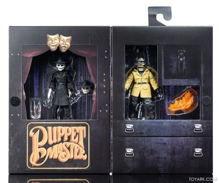 NECA Movies Puppet Master Ultimate Blade Torch Tunneler Pinhead Action Figure ألعاب روبوتية