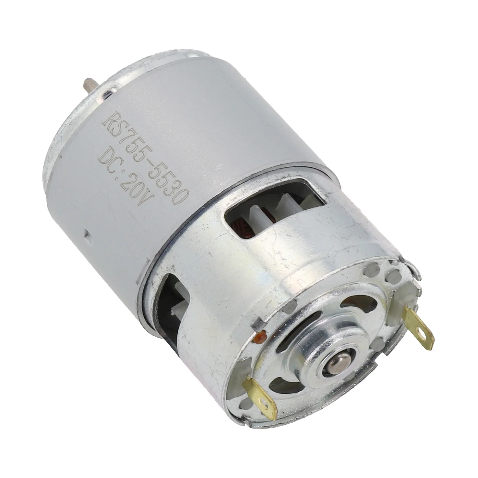 20V D-Shaped Shaft Small Motor Lithium Electric Lawn Motor 20V RS775 Motor 80x44.5mm Lithium Electric Lawn Mower