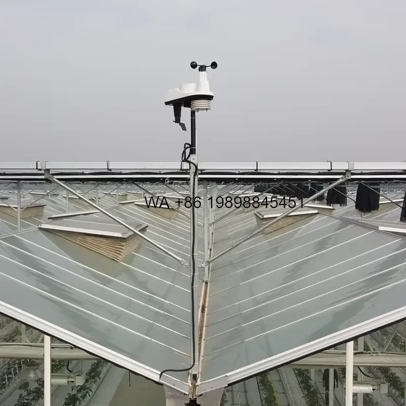 Wmwmnu for Small Greenhouse Intelligent Control System Three-element Sensor 500m Range 60 Days Light Wireless Automatic