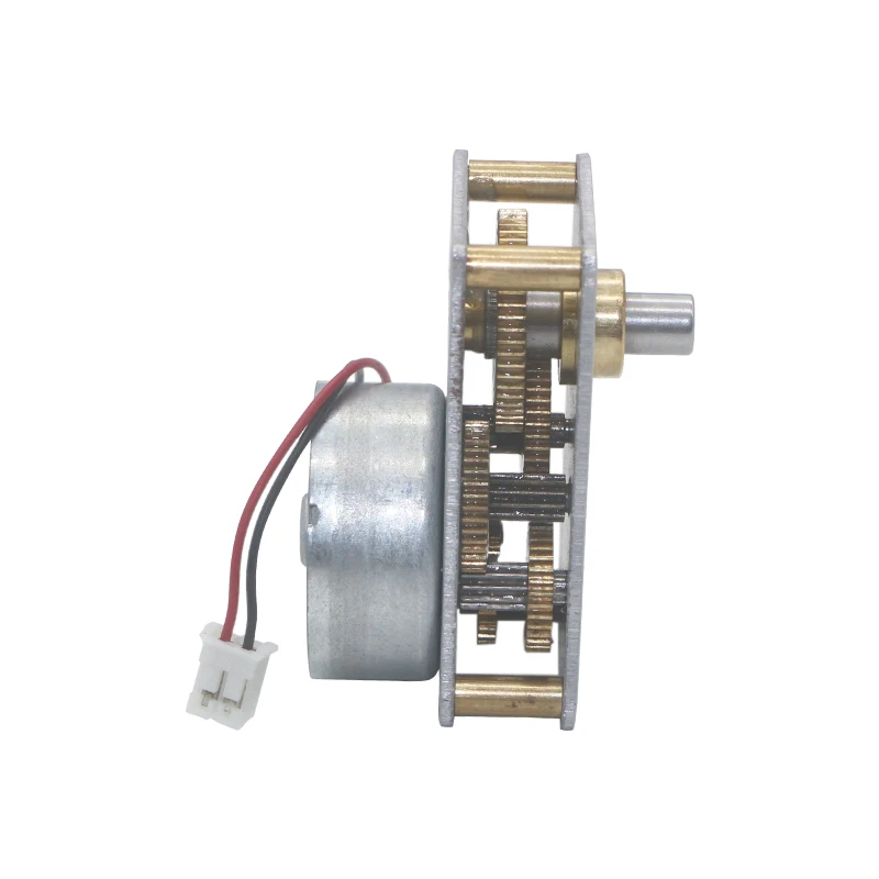 Flat Gearbox High Torque Gear Motor 3v-12v Low Speed Noise Micro Metal Motor Reductor Reversible CW CCW Hard Metal Gear Motors