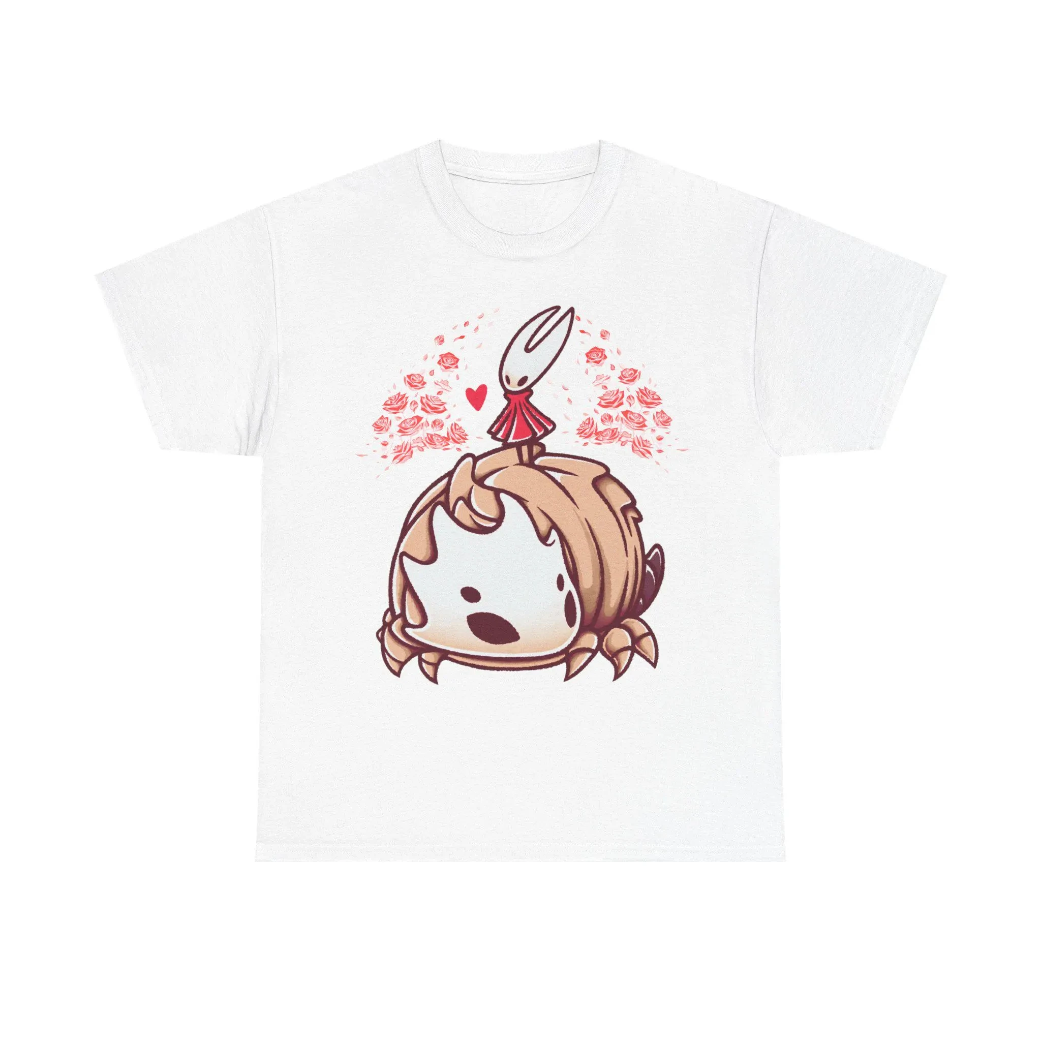 Fun Meme Contrast Cute Printed T-shirt Classic Game Peripherals T-shirt for Both Men Women Pure Cotton Material Round Neck Top