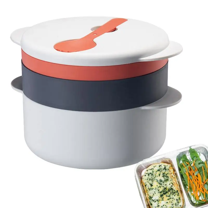 

Kitchen Microwave Vegetable Cooker Microwave Kitchen Vegetable Basket Steamer Stackable Microwave Food Container For Pasta