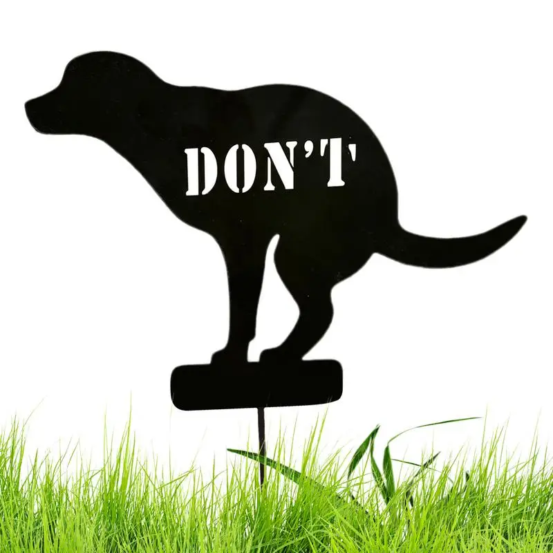 

Without Dog Poop Signs For Yard Garden Sign To Stop Naughty Dogs From Peeing Creative Without Peeing Dog Sign Dog Without Pee