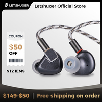 Letshuoer S12 | High Quality Wired Headphones Planar Headphones Wired In-ear Headphones Hifi Earphones Wired