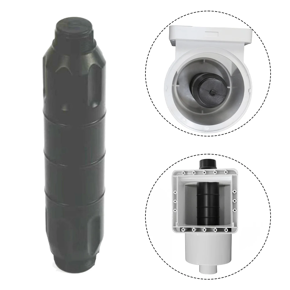 1/3pcs Skimmer Tubo per l'inverno Filettatura esterna 1/2 "E 2" Tubo per l'inverno Parti del tubo antigelo Accessori per la vita all'aperto