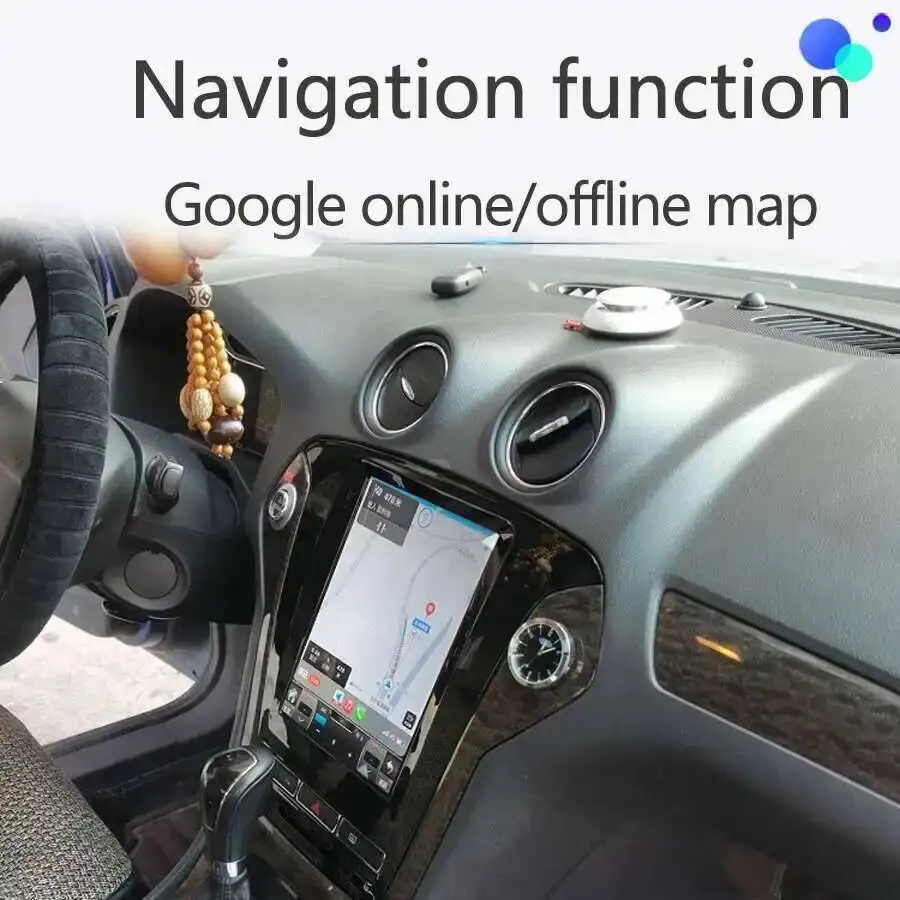 Navirider 9,7 pulgadas BT Android 15 Radio de coche para Ford Mondeo 2010-2013 navegación 2din reproductor de vídeo Multimedia pantalla IPS 256GB GPS