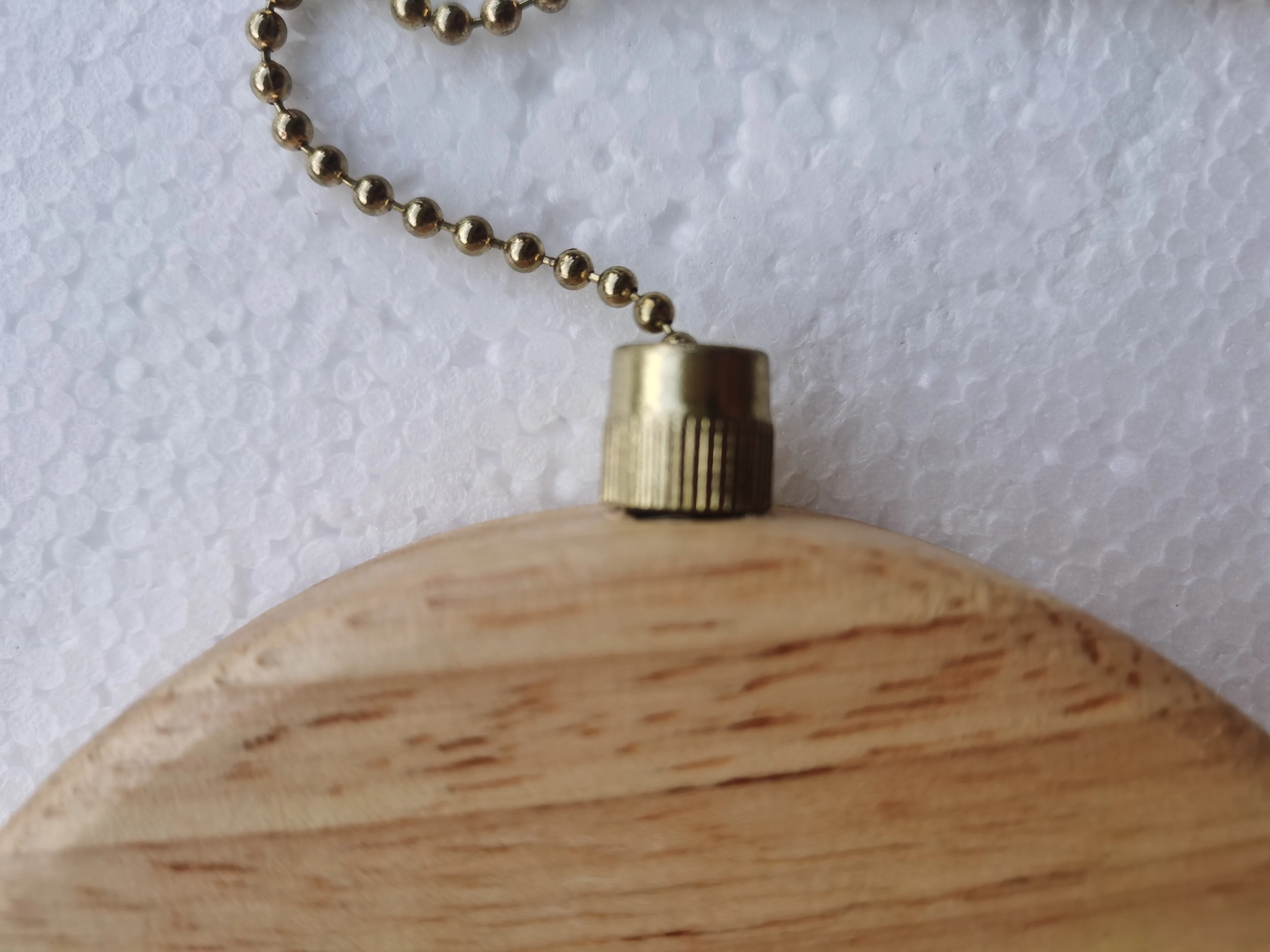 Solid Wood Wall Lamp Base with Zipper Switch Original Wood Style Lighting Accessories No Light Source No Shade No Plug Included