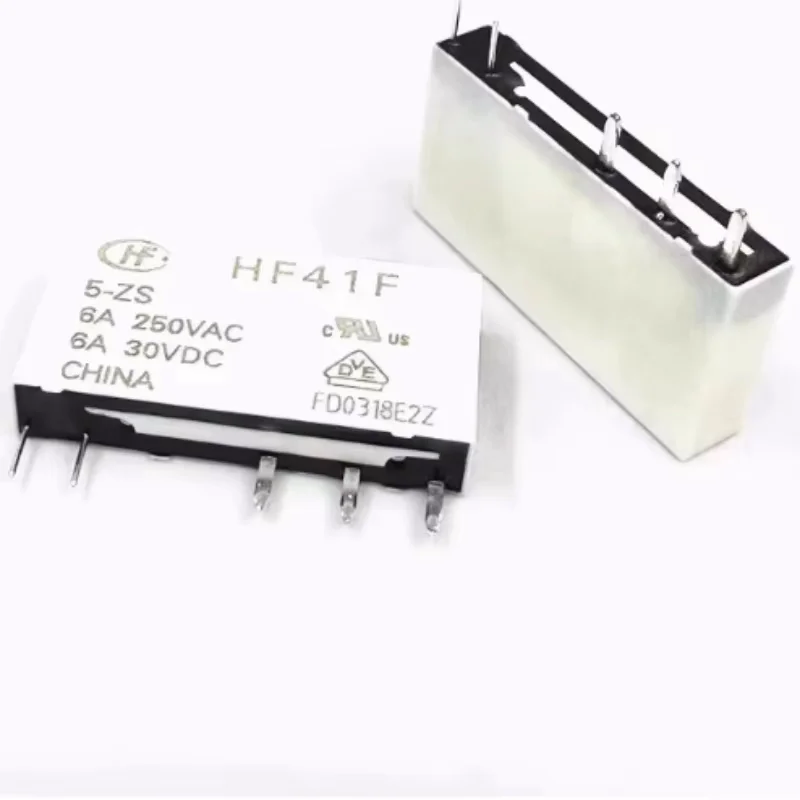 Relay HF41F 24-ZS 12-ZS 5-ZS 5 Foot Position 6A Electrical Control Relay for Automotive And Industrial Use