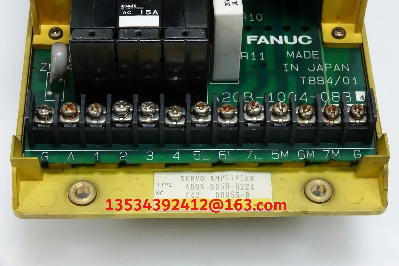 

Для FANUC A06B-6058-H224 Б/у сервоусилитель переменного тока A06B-6058-H224 Б/у