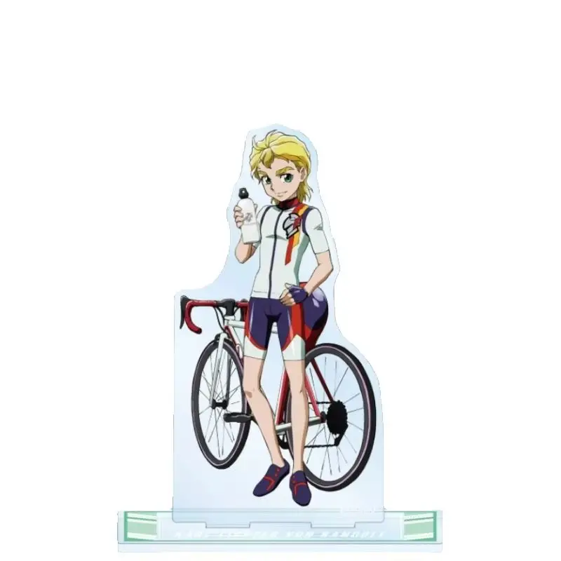 Anime Future GPX Cyber Formula Hayato Kazami Naoki Shinjo Road Bike Version Acrylic Stand Model Plate Keychains Desk Decor