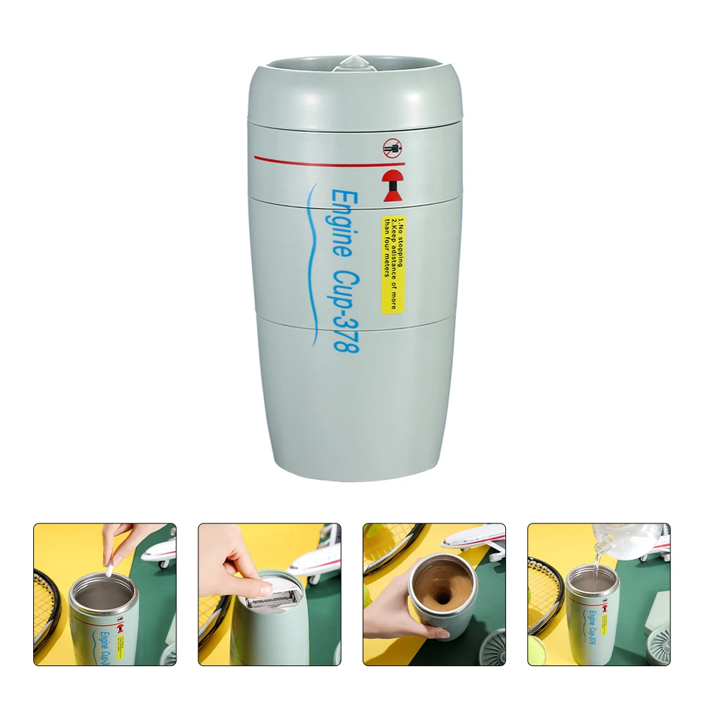 

Mixing Cup Auto Travel Engine Self Double-layer Drinking Multi-function Office Magnetic Stirring Mug Stainless Steel Coffee