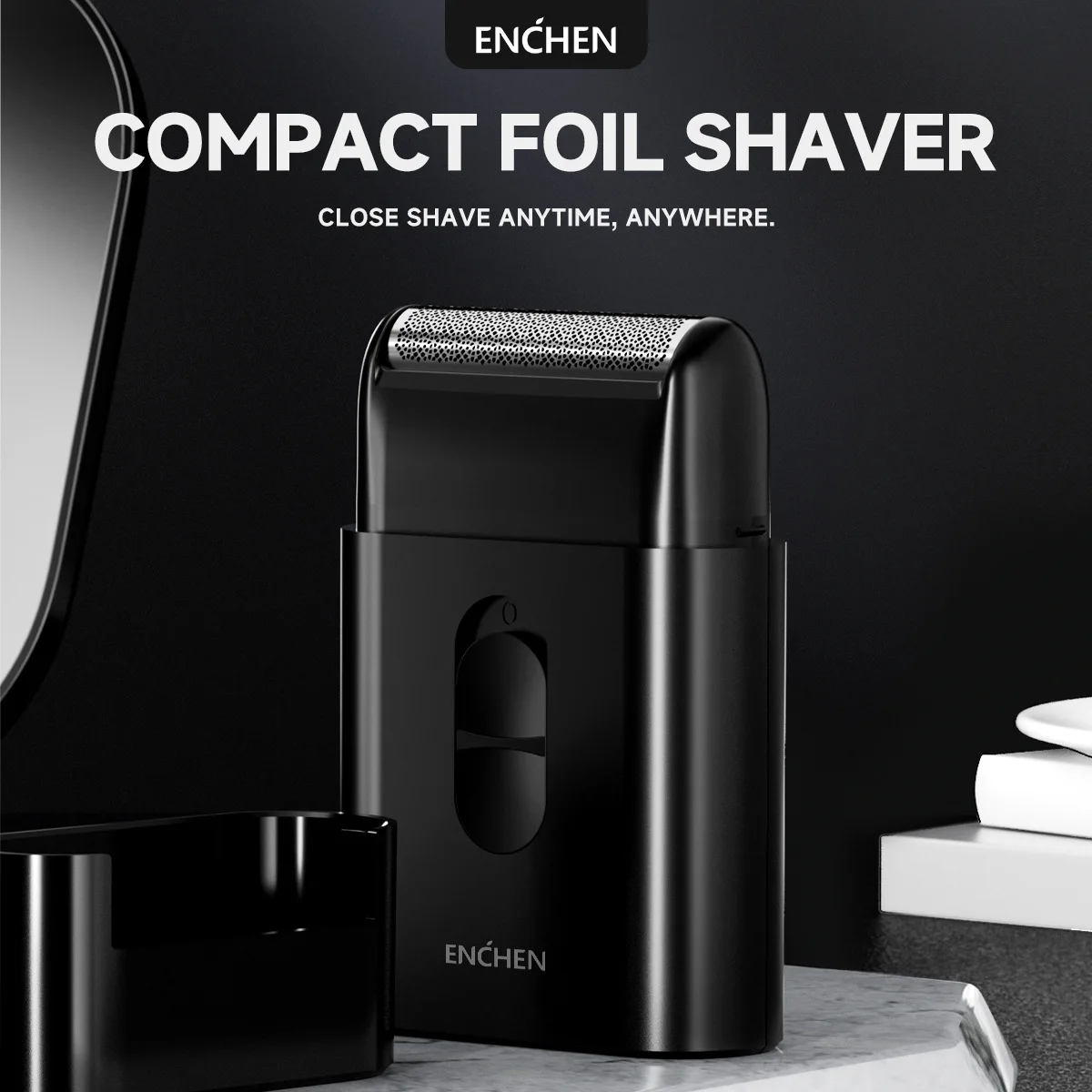 Men's razor Body wash waterproof razors Reciprocating razor MS003 black straight razor Men's electric shaver USB charging shaver