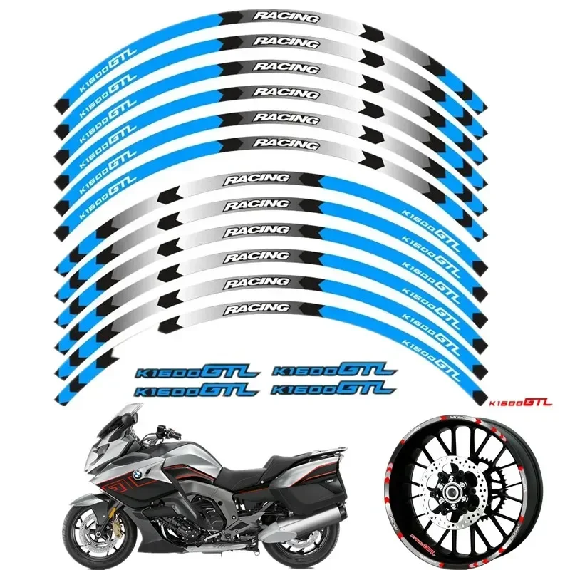 

Запчасти для мотоциклов BMW K1600GTL K1600GT, контурное колесо, аксессуары декоративная переводная наклейка-D