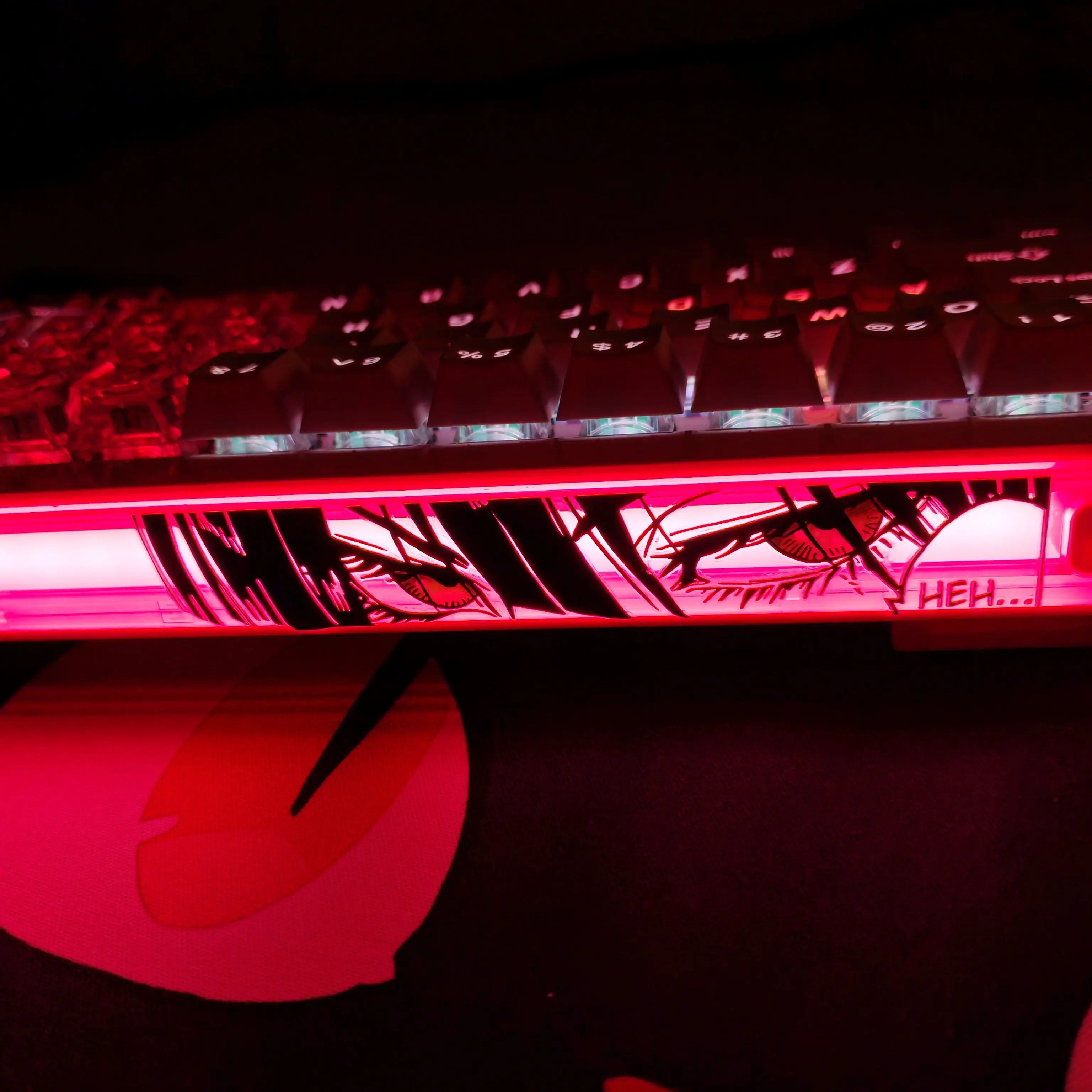 777 Gaming Keyboard Lightbox Sticker Lamp Shade Decorative Customized Sticker Cartoon Characters Cool Lights for Mchose Ace68air