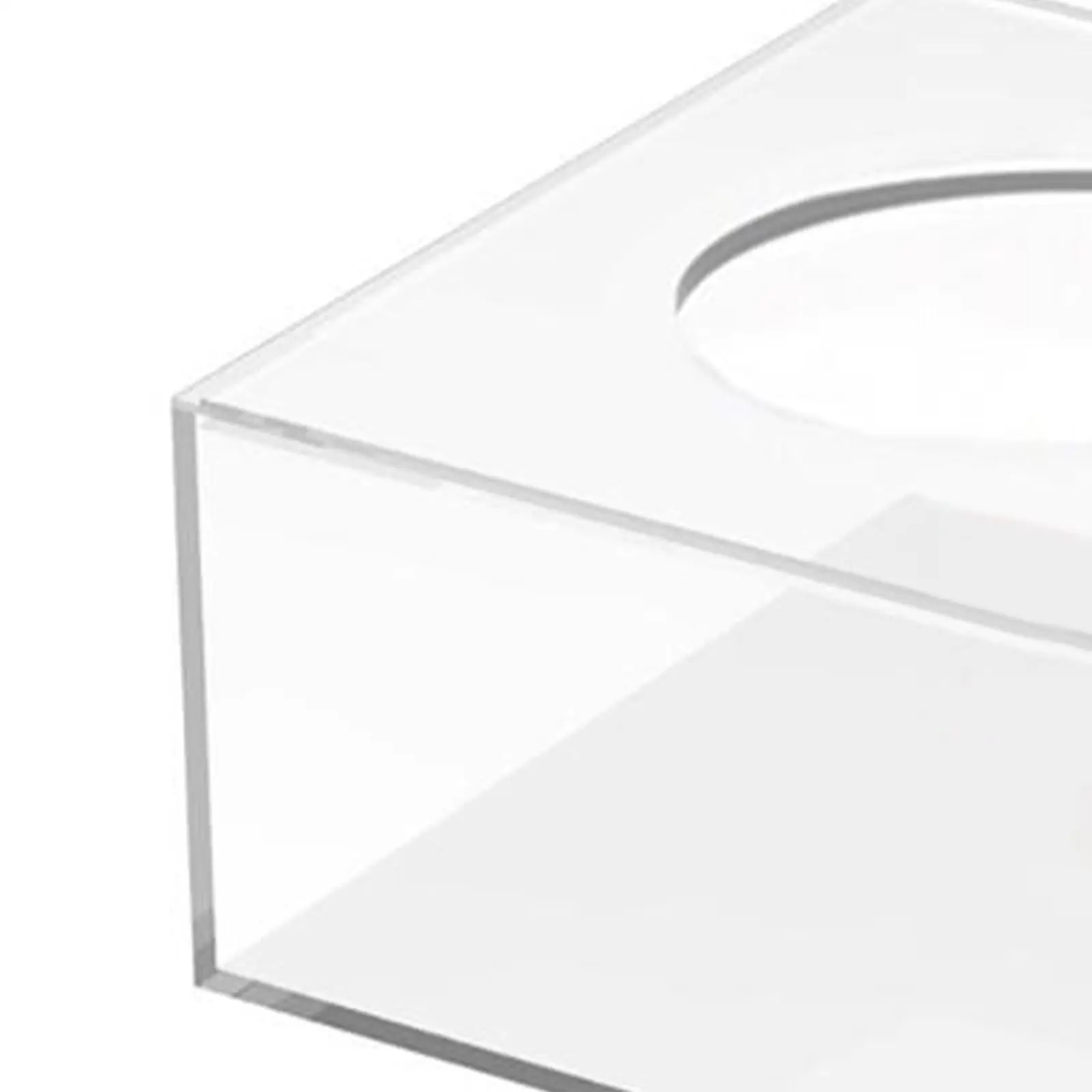 Fillable Cake Stand Floating Cake Stand Clear DIY Decoration Fillable Cake